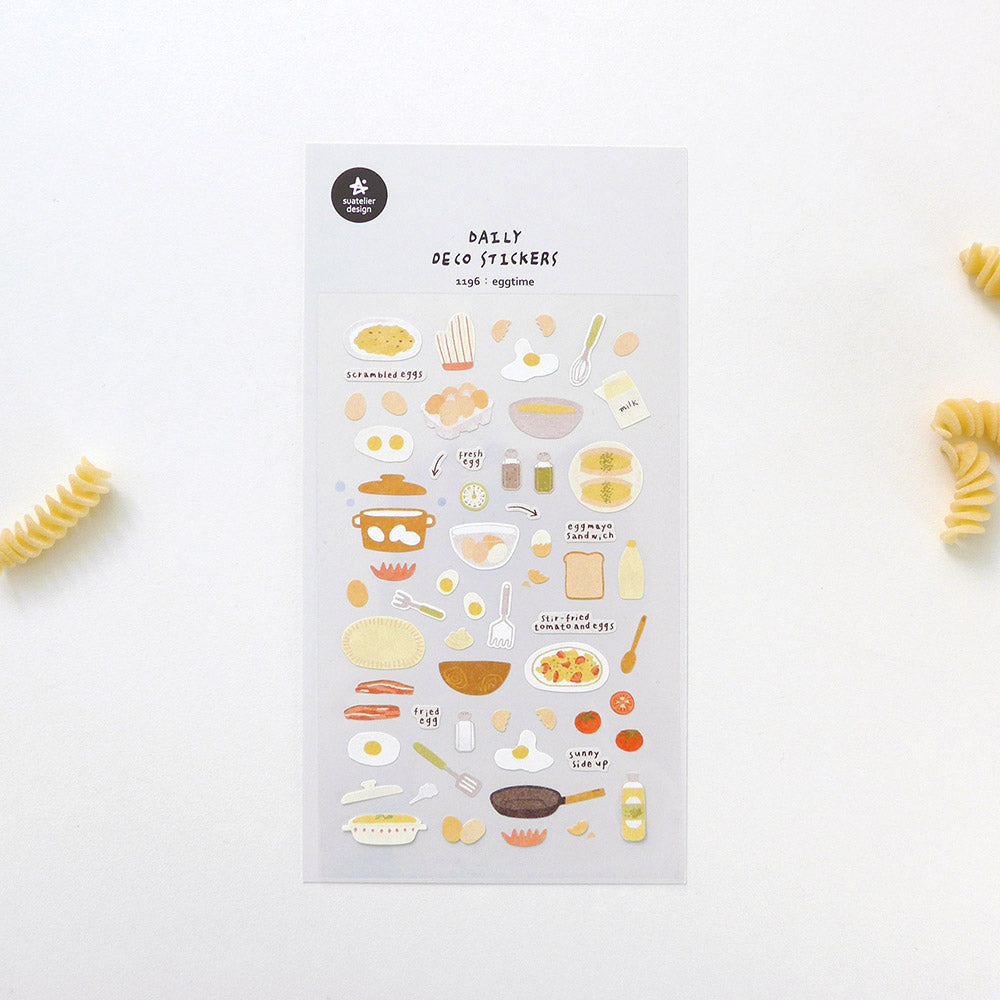 Suatelier Egg Time Sticker Sheet