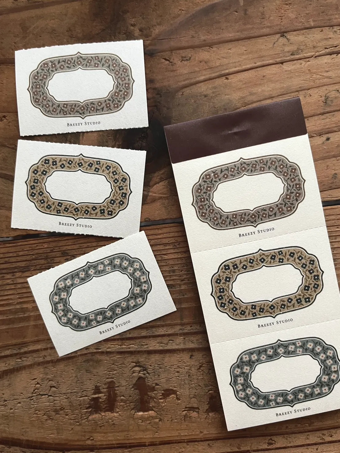 Breezy Studio Letter Paper Pads - Cherries and Florals