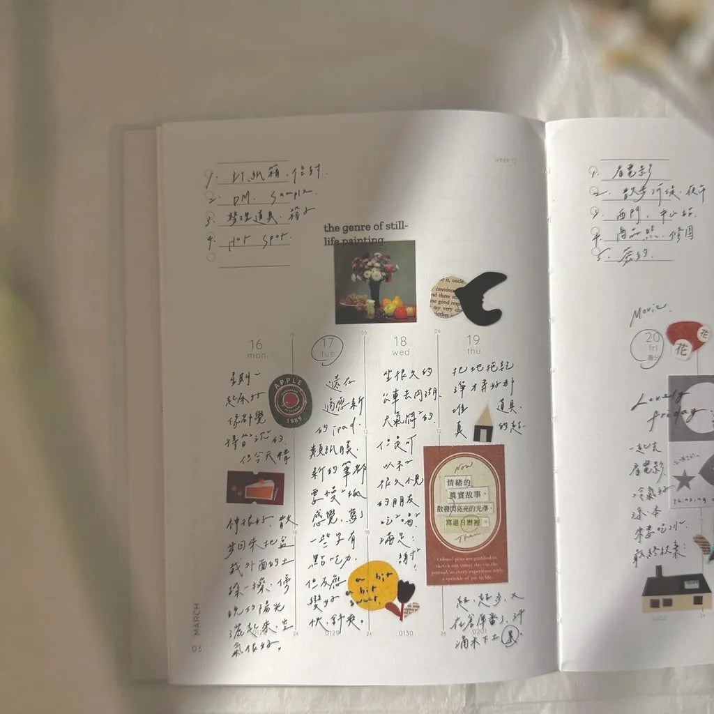 Mr. Eggplants Thinking of You Planner - Summer Breeze 2026