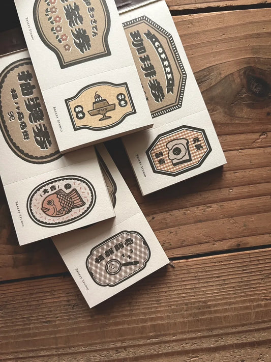 Breezy Studio Letter Paper Pads - Tickets