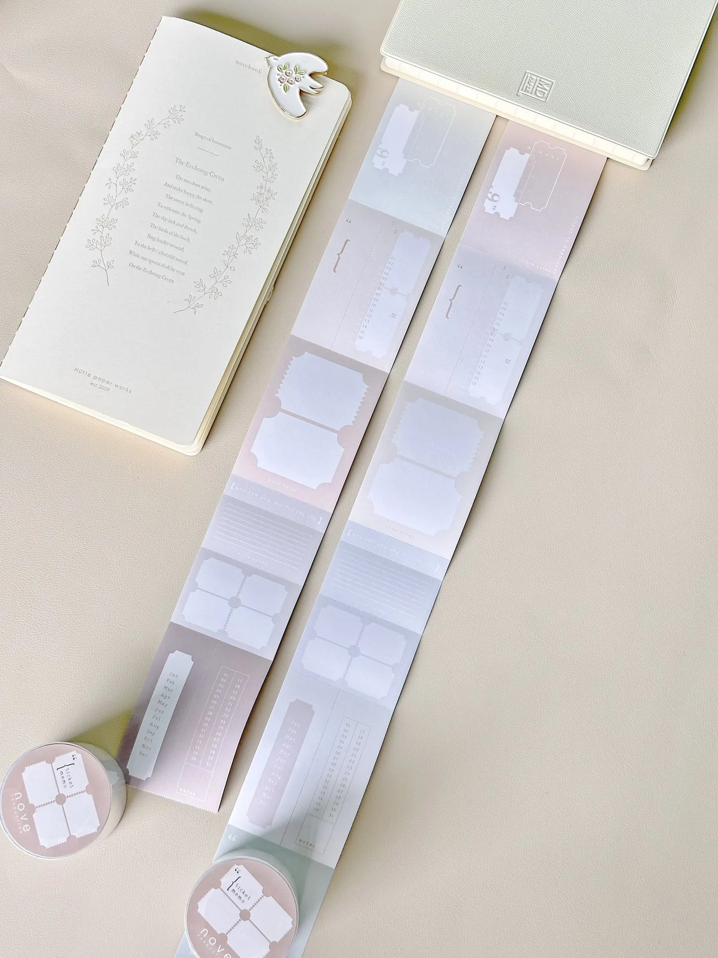 Nove Production Memo  Tape - Jourt'aime Ticket
