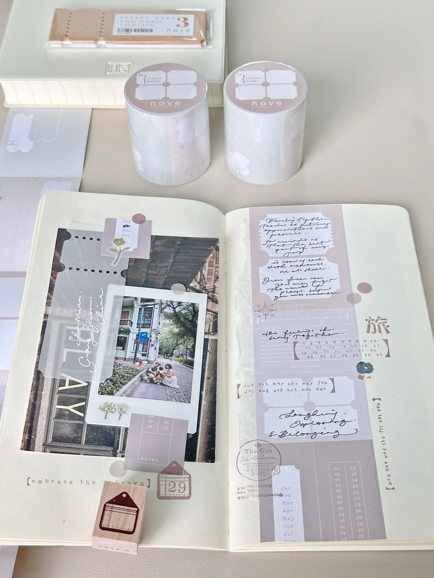 Nove Production Memo  Tape - Jourt'aime Ticket