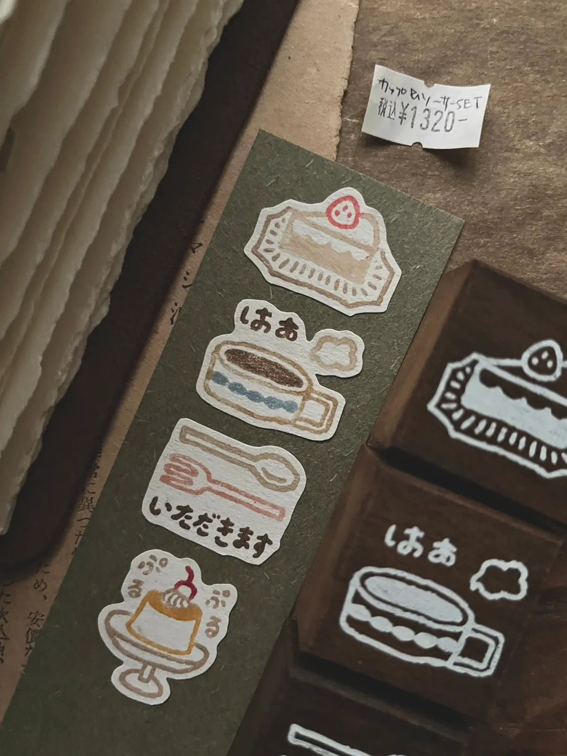 Breezy Studio Rubber Stamps - Snack Time Series
