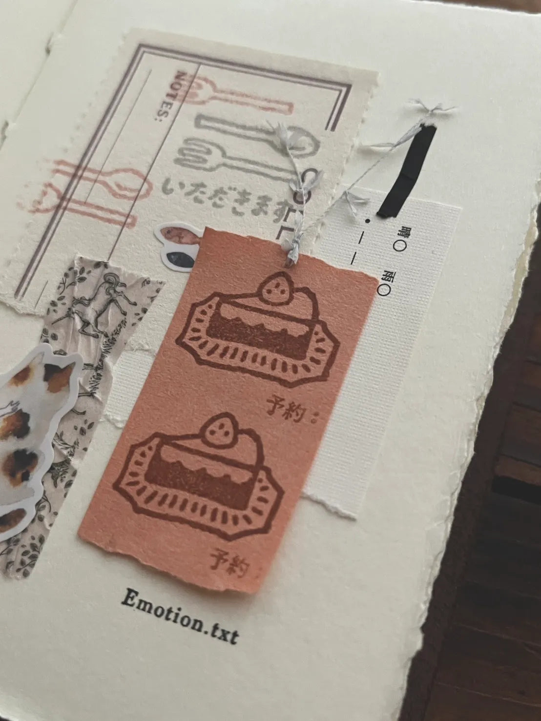 Breezy Studio Rubber Stamps - Snack Time Series