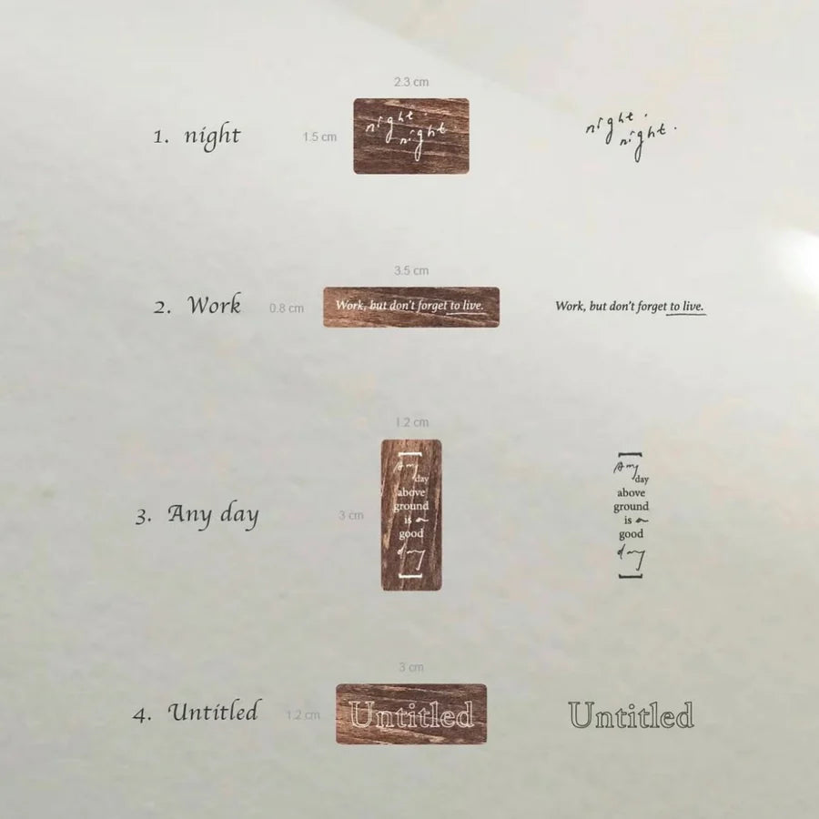 Pion Deco Vol. 2 Rubber Stamps