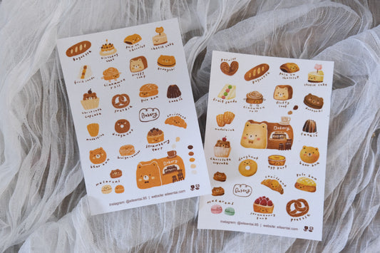 Eileen Tai Sticker Sheet - Bearkery