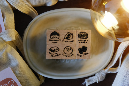 Eileen Tai Rubber Stamp - Bearkery Set B