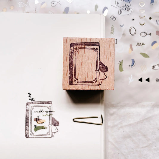 MsBulat Rubber Stamp - Booked Me Some Joy