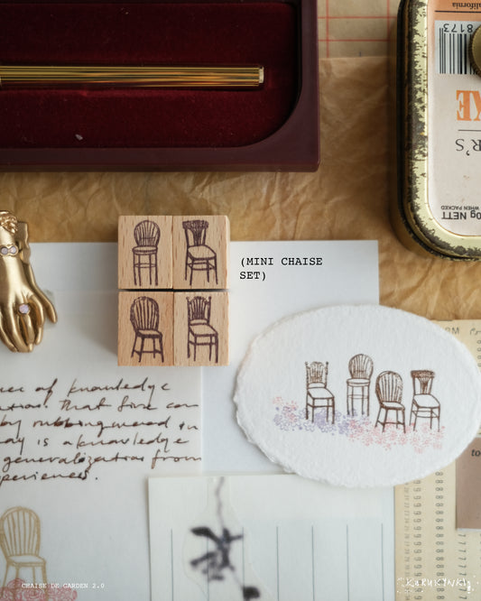 Kurukynki Rubber Stamp Collection - Mini Chaise Set