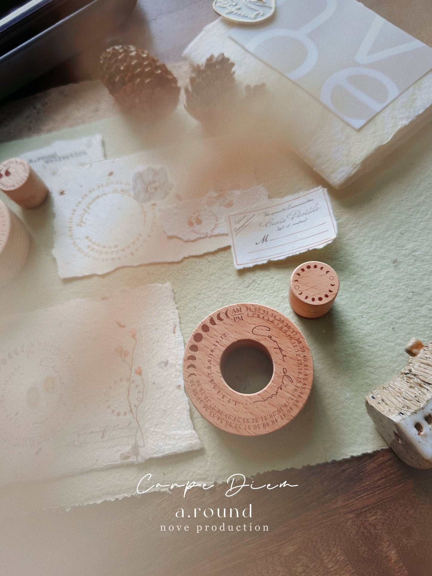 Nove Production a.round Rubber Stamp Collection