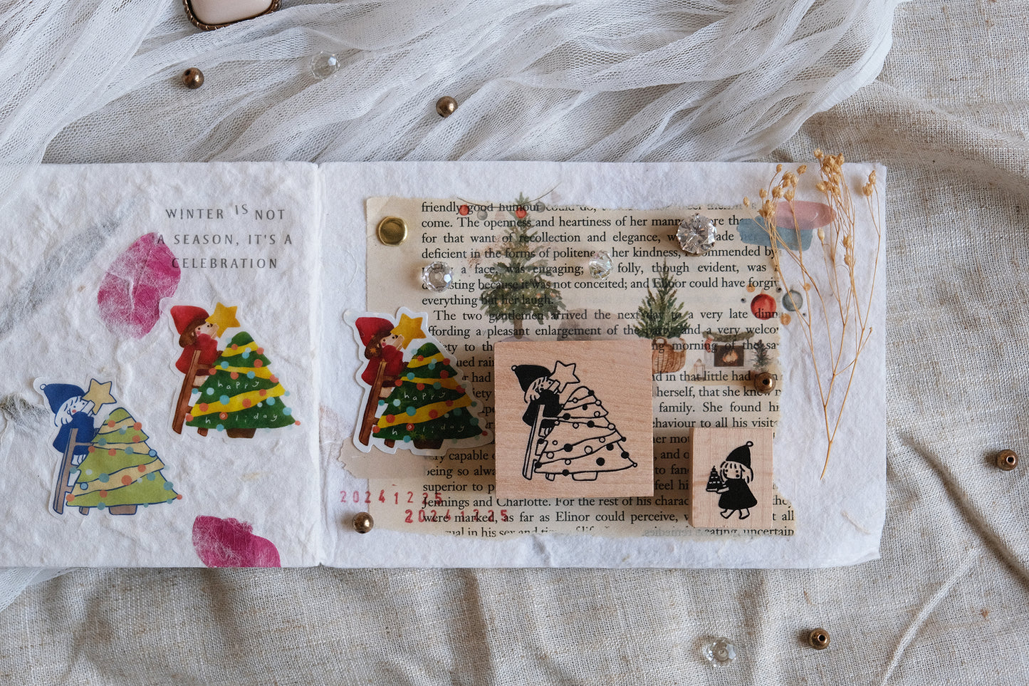 Eileen Tai Rubber Stamps - 2024 Christmas Star Collection