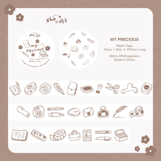 Sho Little Happiness Washi Tape - My Precious