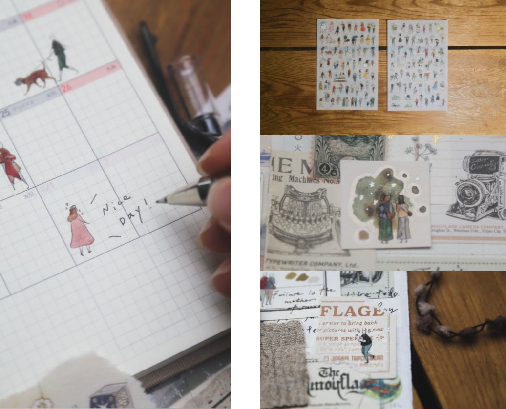 Modaizhi Transfer Sticker - New Market Diary