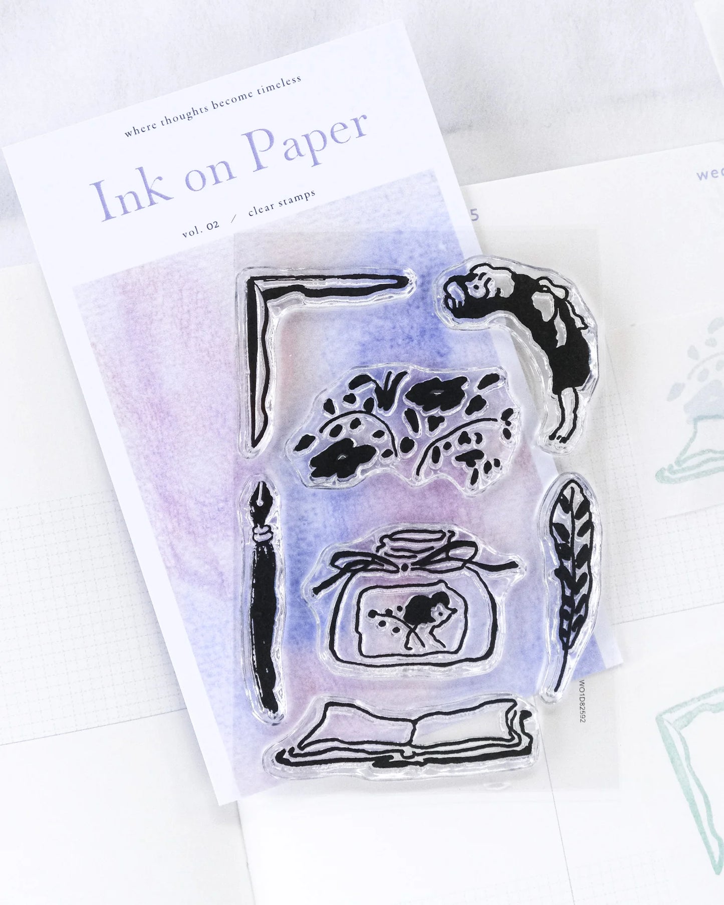dodolulu Clear Stamp Set - Vol. 2 Ink on Paper