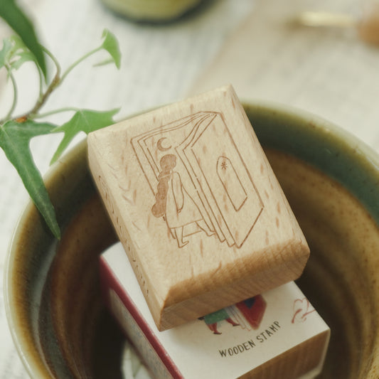 Teayou The Enchanted Library Rubber Stamp - Immersion