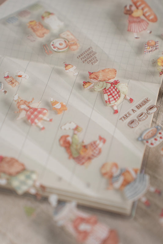 Sho Little Happiness Kiss Cut PET Tape - Forest Party