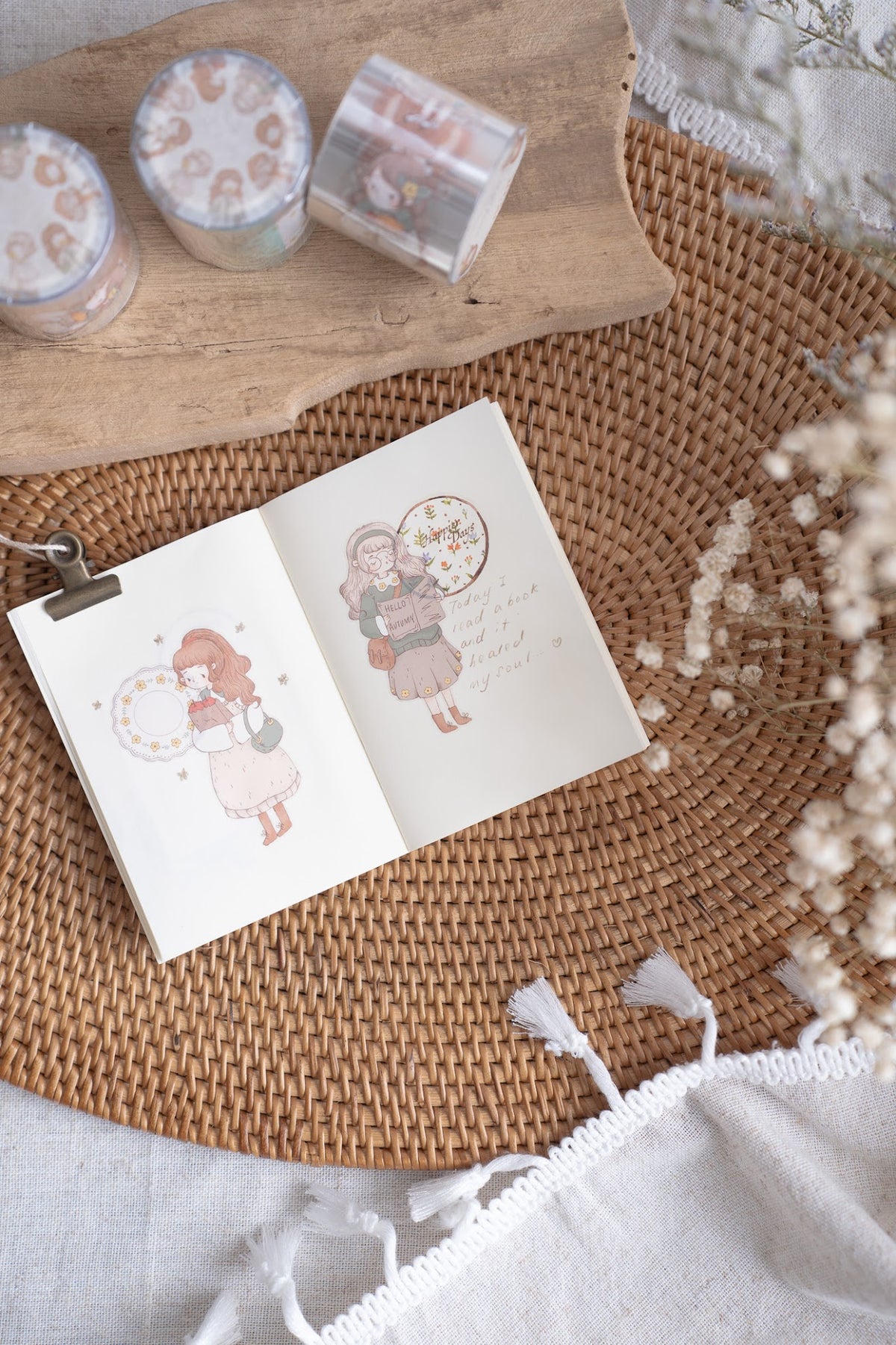 Sho Little Happiness Kiss Cut PET Tape - Hello Autumn