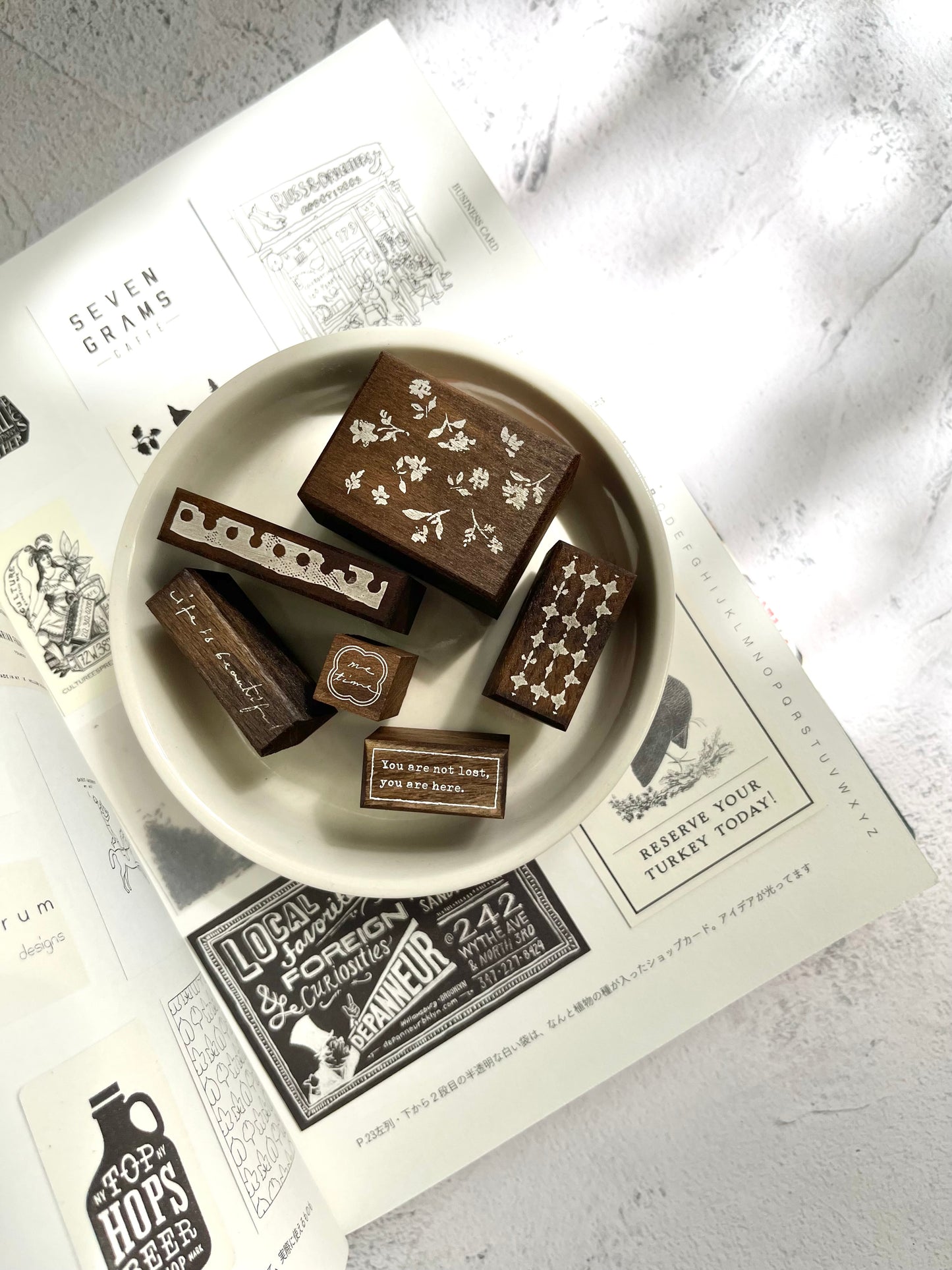 Pion Deco Rubber Stamps