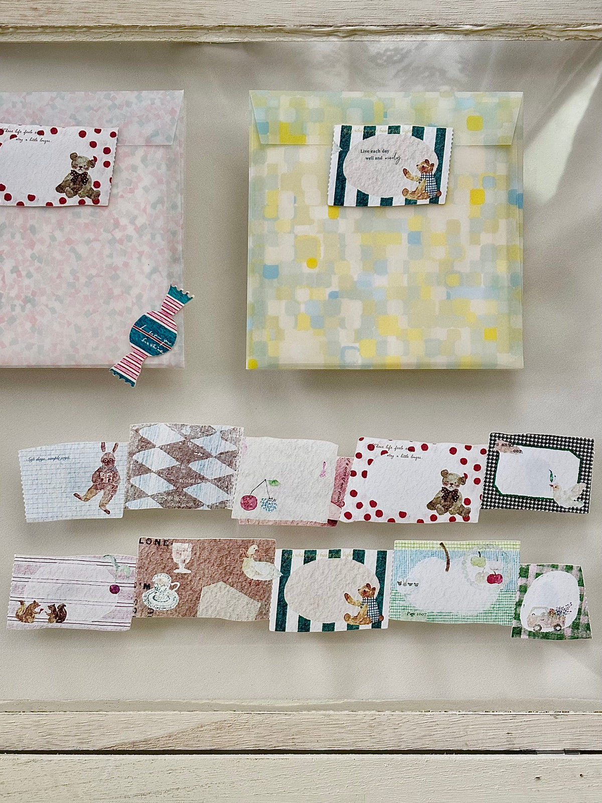 Pion Die-Cut Washi Tape - A Little Letter