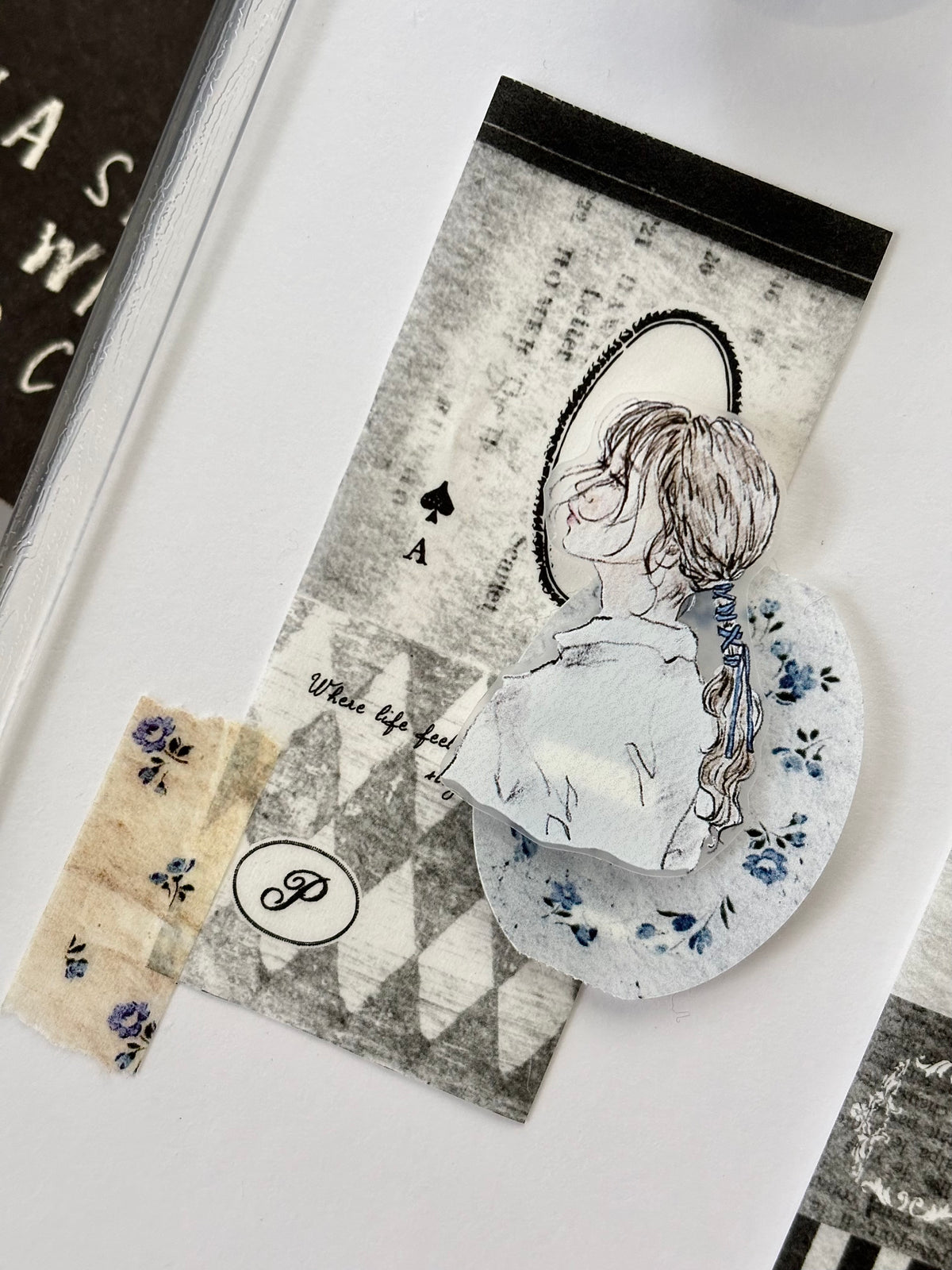 Pion Washi Tape - Black Pages