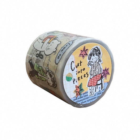 zZoton Molinta Kiss Cut  PET Tape -Cut Into Pieces