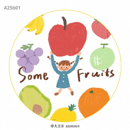 zZoton Molinta Large Label Stickers - Some Fruit