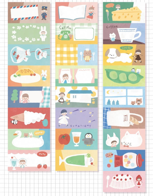 zZoton Molinta Memo Roll - Colorful