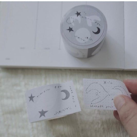Mr. Eggplants Sticky Notes Tape - Simple Life