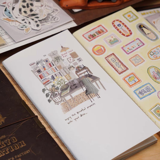 Wanle Studio Volume 13 Traveler's Notebook - Peaceful Moments