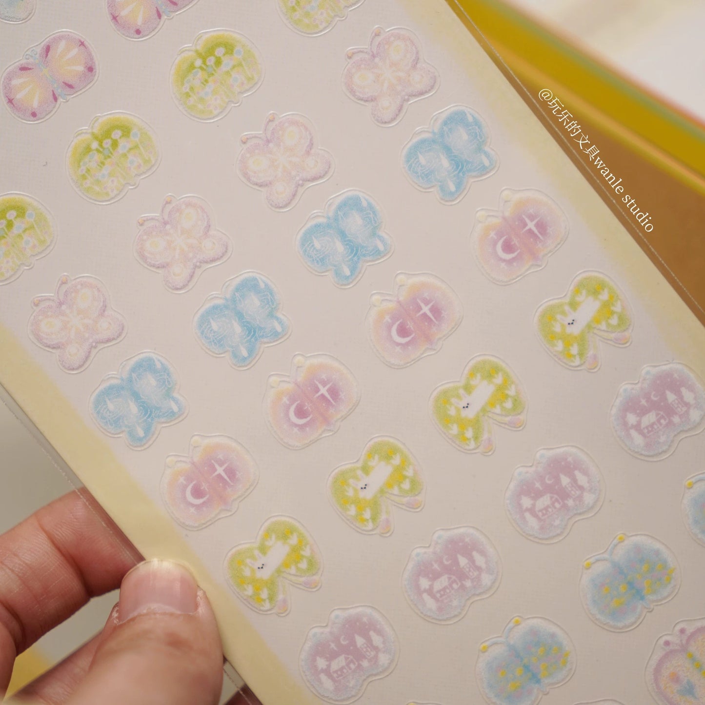 Wanle Studio PET Stickers - Volume 11 Butterflies