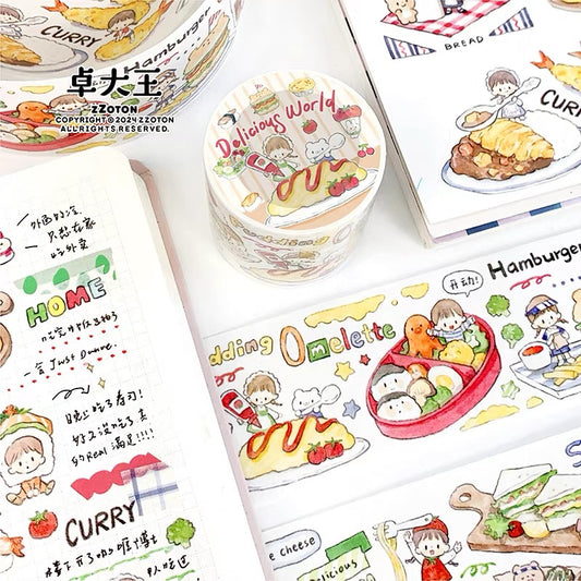 zZoton Molinta Washi Tape - Delicious World