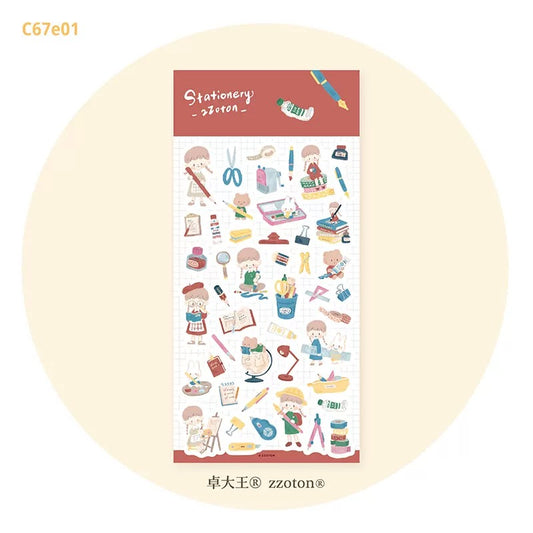zZoton Molinta Sticker Sheet - Stationery