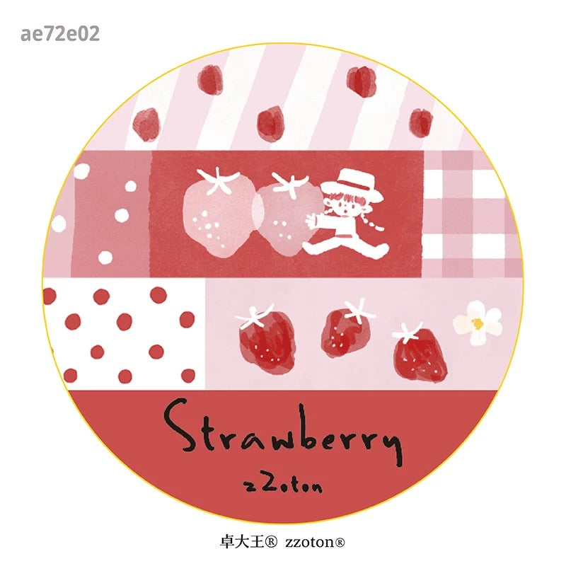 zZoton Molinta Washi Tape - Strawberry