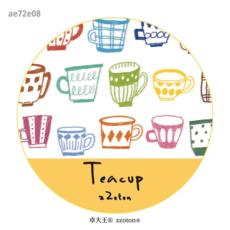 zZoton Molinta Washi Tape - Teacup