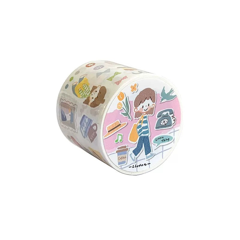 zZoton Molinta Kiss Cut Washi Tape - Little Things