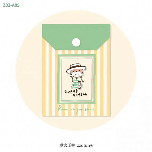 zZoton Molinta Mini Storage Pocket - Cup of Coffee