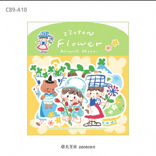 zZoton Molinta Sticker Flakes - Flower