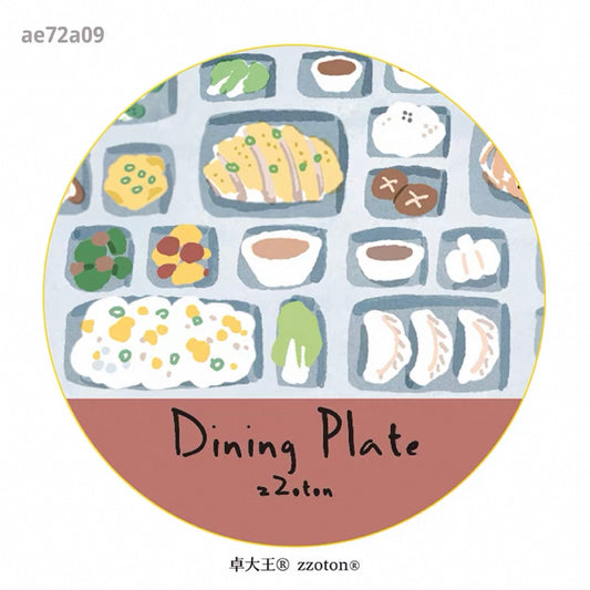 zZoton Molinta Washi Tape - Dining Plate