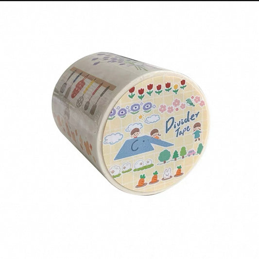 zZoton Molinta Kiss-Cut Washi Tape - Divider Tape