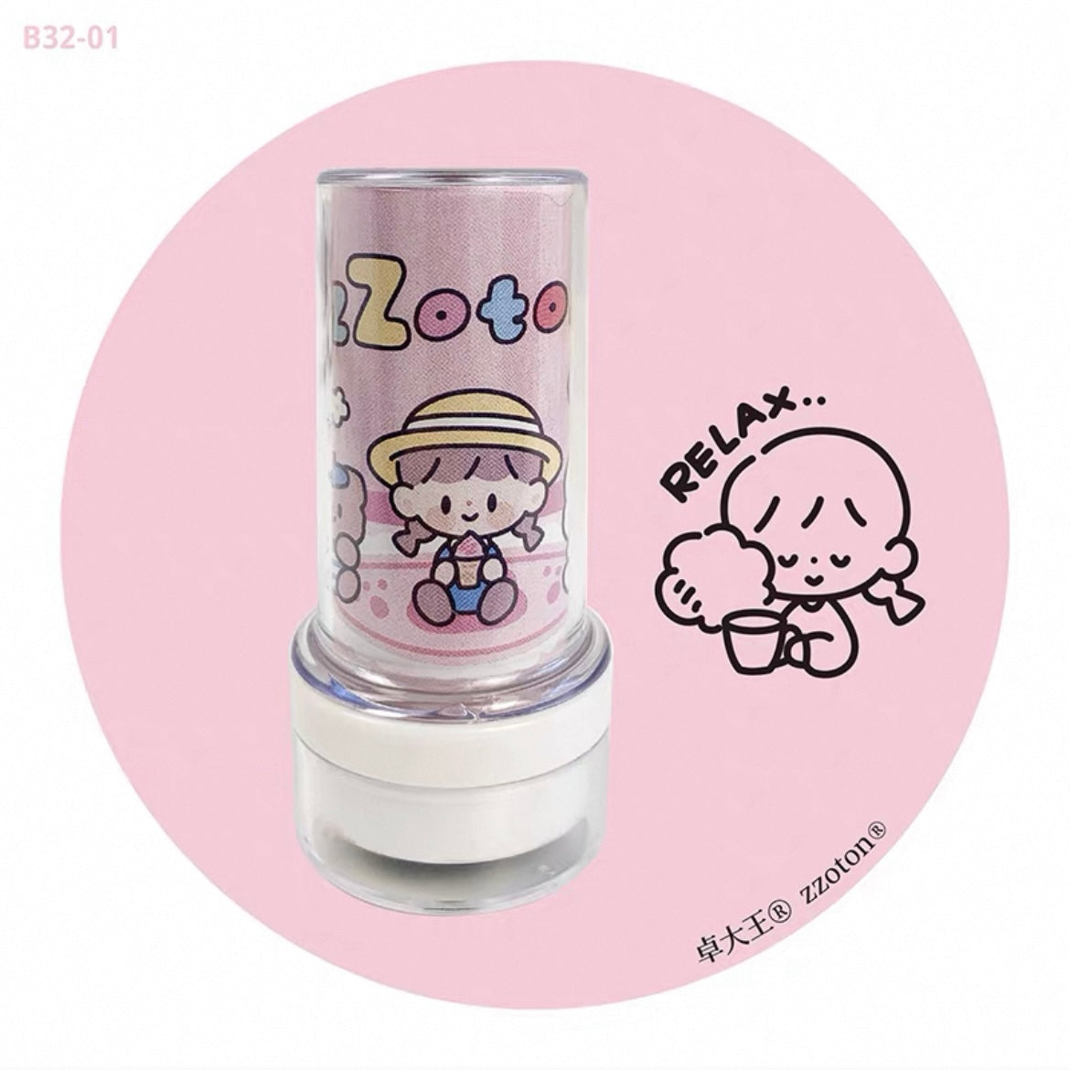 zZoton Molinta Pre Inked Stamp - Relax