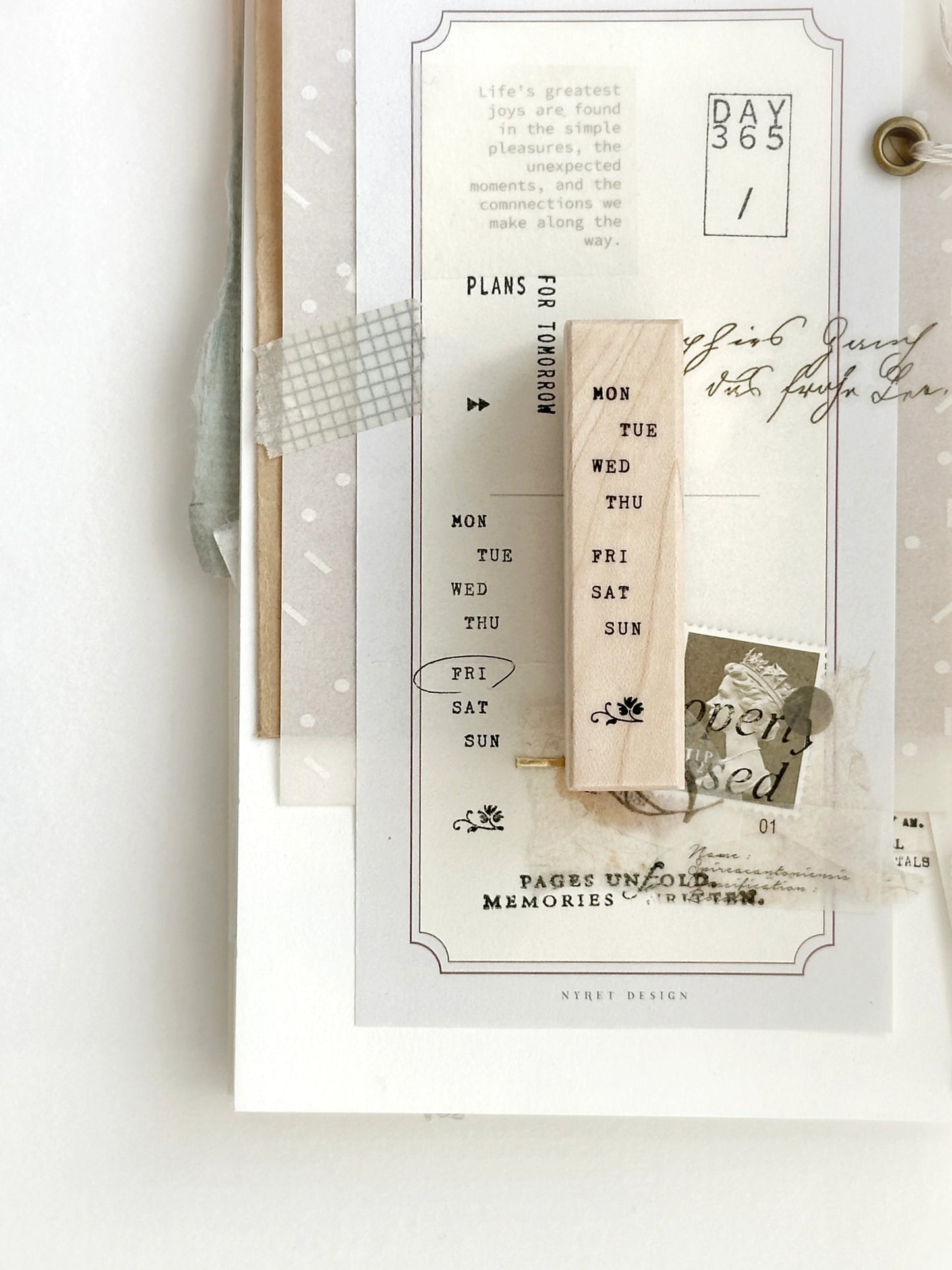 Nyret Rubber Stamps - Vol 13 Little Things