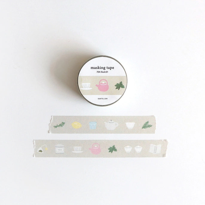 Suatelier Masking Tape - Illust.01