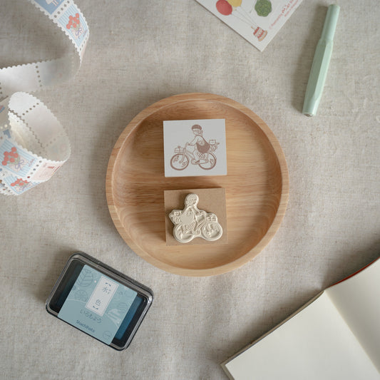 Sho Little Happiness Rubber Stamp - Kitty Mail