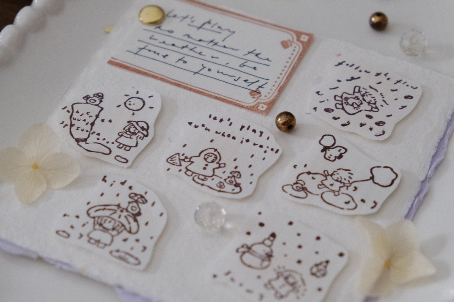 Eileen Tai Rubber Stamps - Let's Play Series