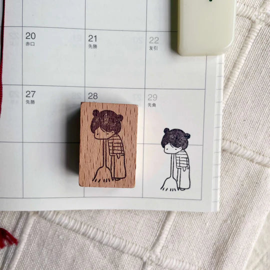 MsBulat Rubber Stamp - Low Batt