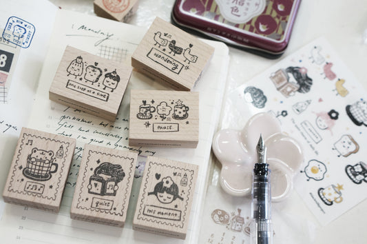 Black Milk Project Rubber Stamps - This Moment Medium