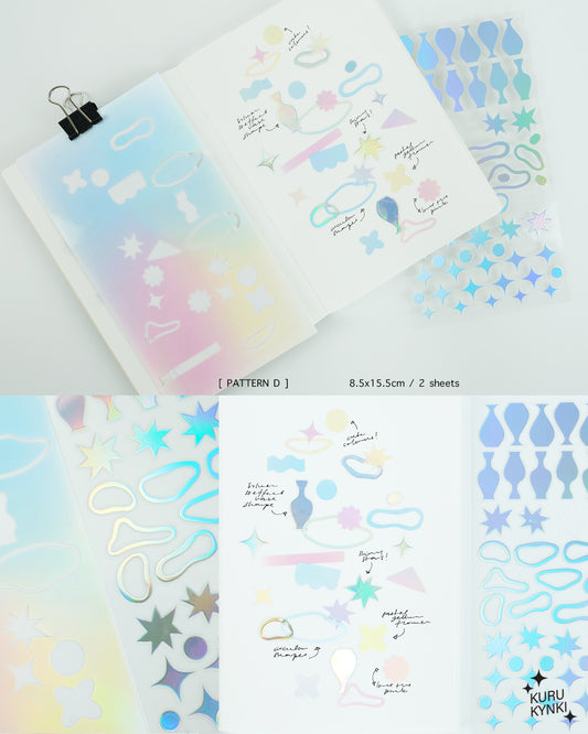 Kurukynki Mod Shape Sticker Sheet (Copy)