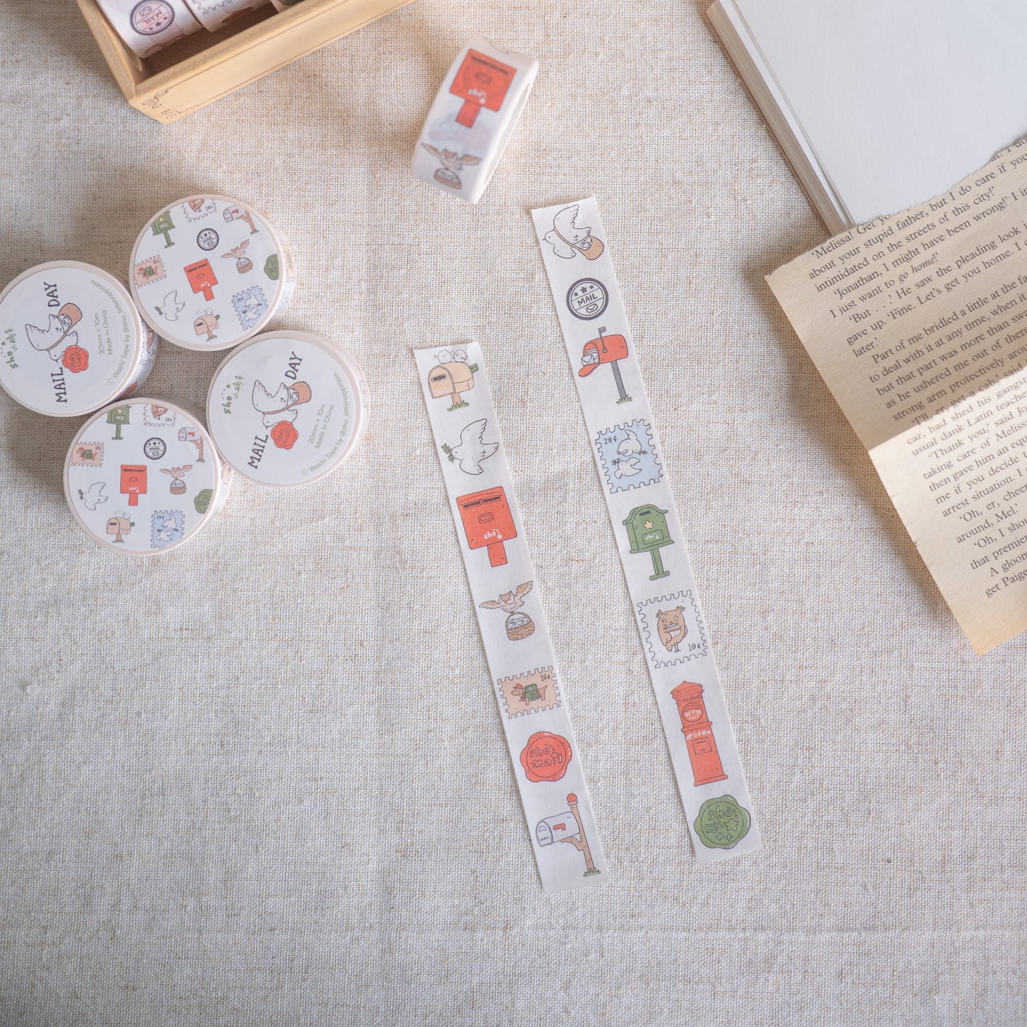 Sho Little Happiness Washi Tape - Mail Day