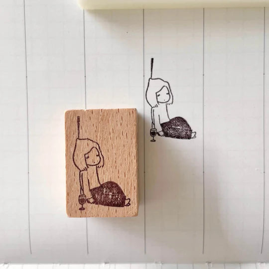 MsBulat Rubber Stamp - Me, Myself & I