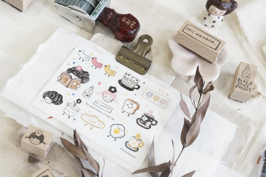 Black Milk Project Mini Sticker Sheet - This Moment